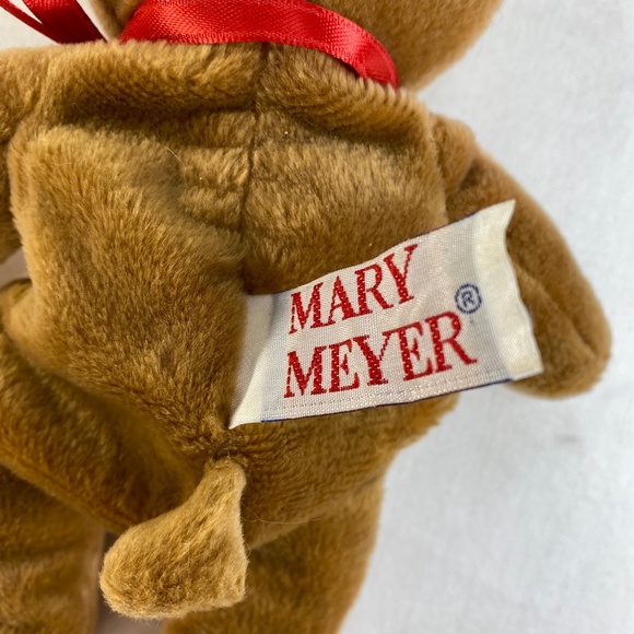 Mary Meyers Toys Vtg Mary Meyer 996 Brown Teddy Bear 7 Bean Bag